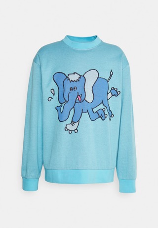 Happy-Elefant Sweater for Cleptomanicx clothing. Get it in their shop. You'll find a link in my about section.